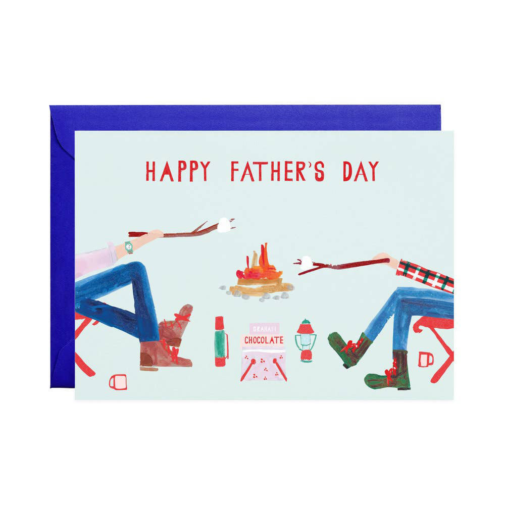 Mr. Boddington's Studio Mr. Boddington's Studio - Fire Chat Father's Day Card
