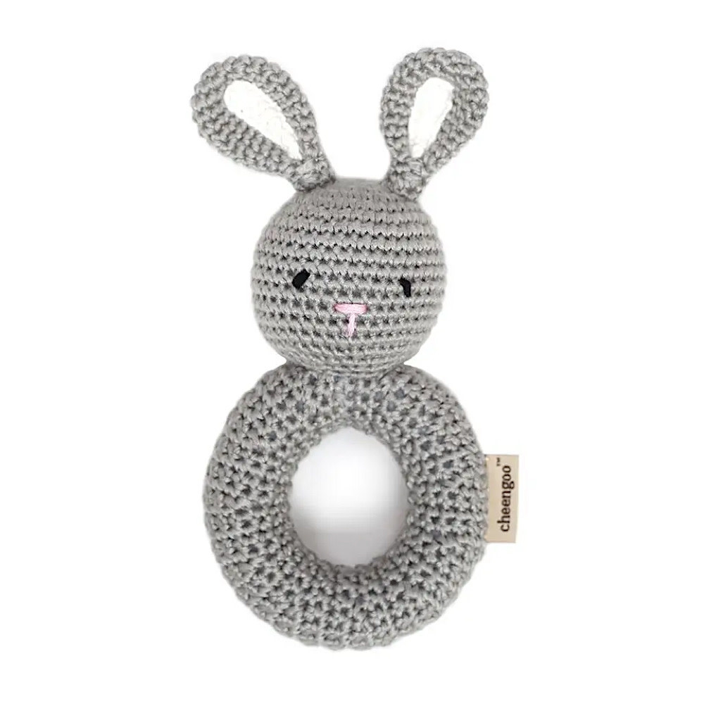 Cheengoo - Bunny Ring Rattle