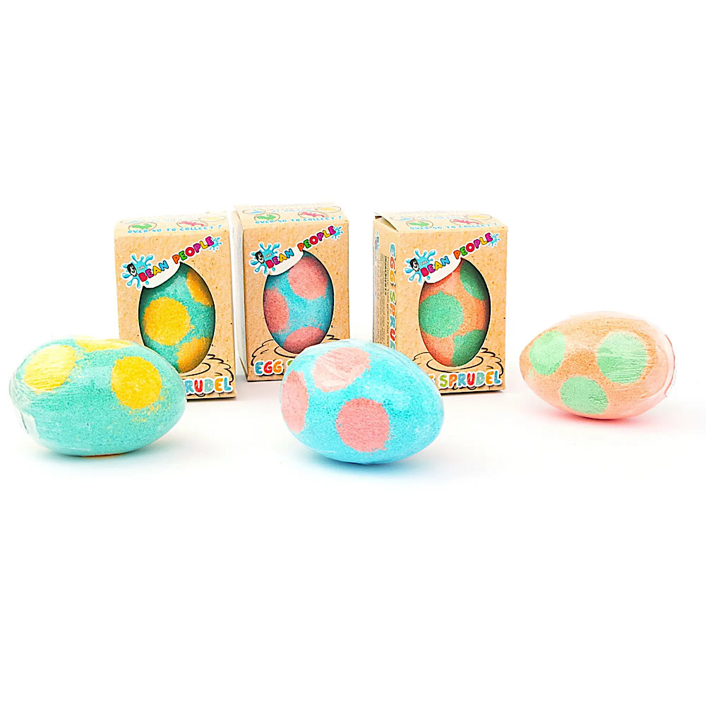 The Bean People Bath Egg Sprudel - Assorted