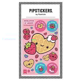 Pipsticks Pipsticks Scratch n Sniff Sticker Sheet - Waffley Cute