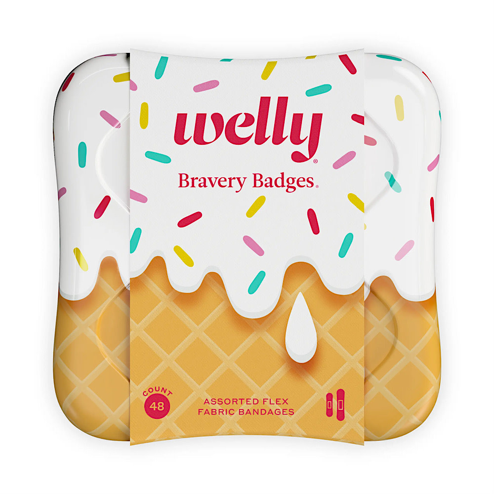 Welly Bravery Badges - Ice Cream