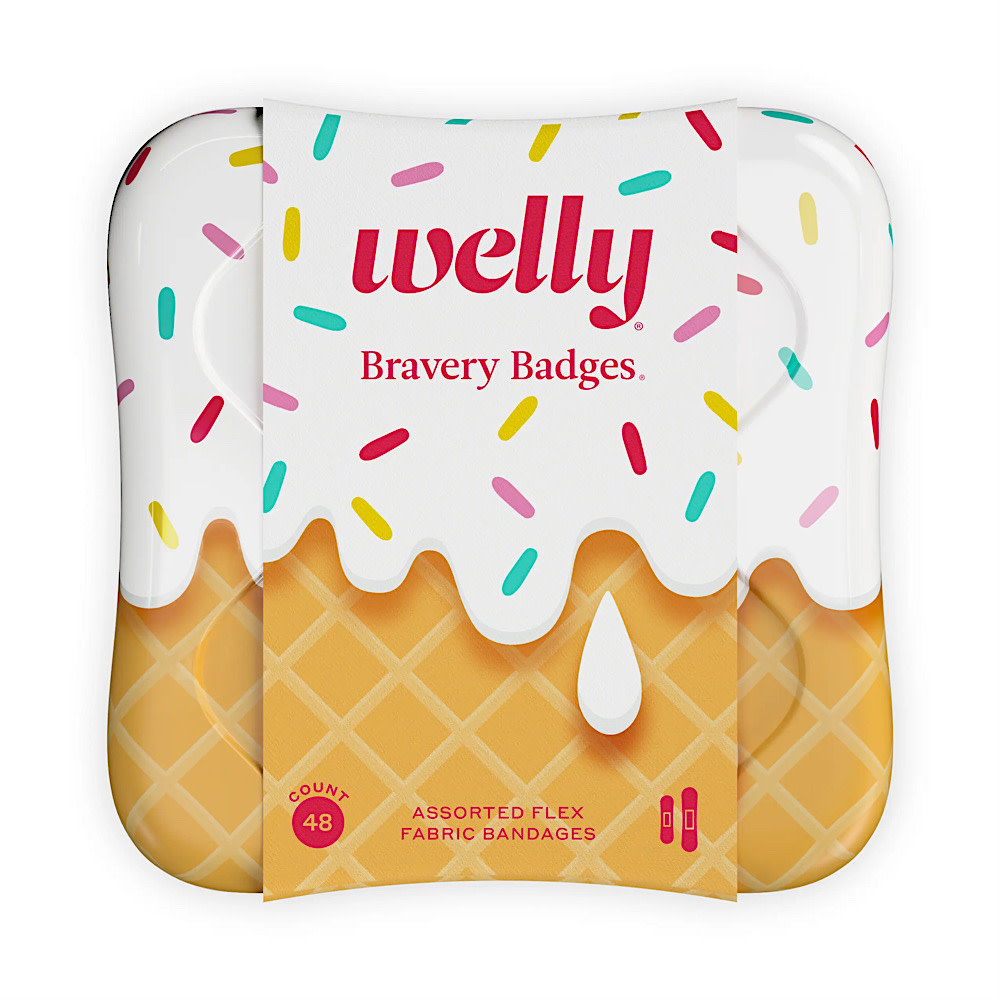 Welly Welly Bravery Badges - Ice Cream