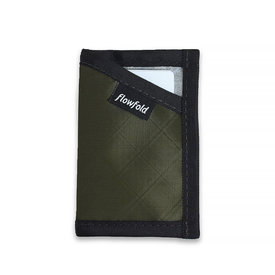 Flowfold Flowfold Minimalist Card Holder Wallet - Olive