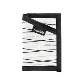 Flowfold Flowfold Recycled Sailcloth Minimalist Card Holder Wallet - White