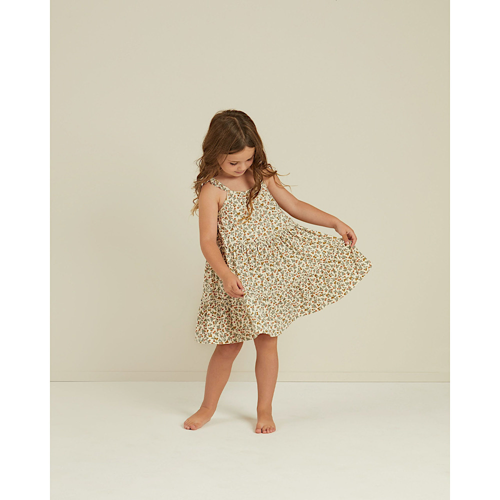 Rylee + Cru Tiered Mini Dress - Summer Bloom