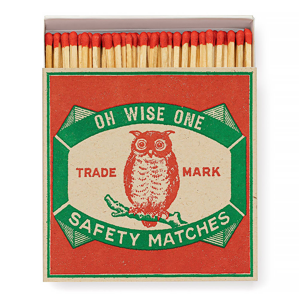 Archivist Gallery Matchbox - Owl