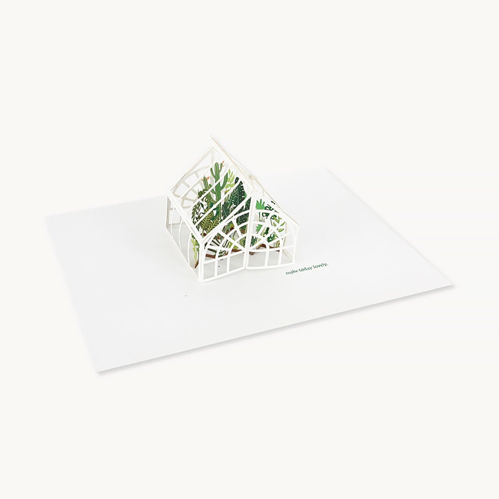 Pop Up Card - Green House