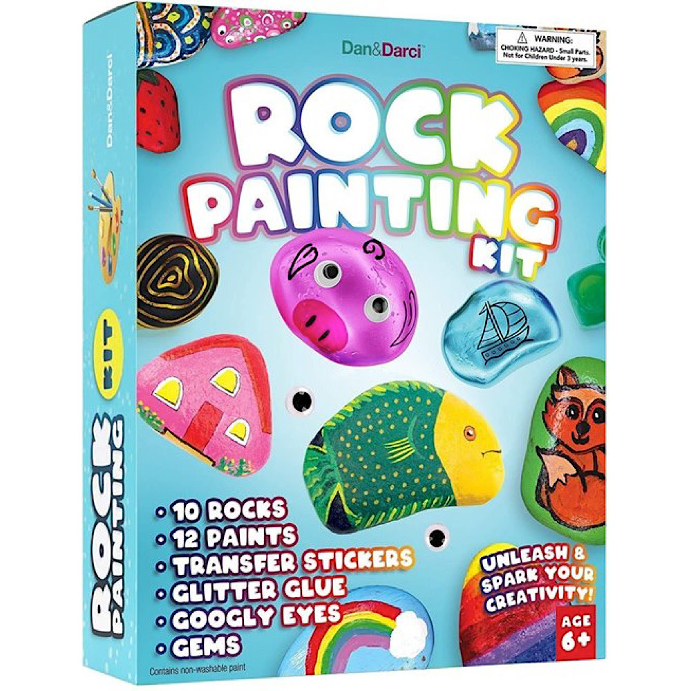 Dan & Darci Rock Painting Kit