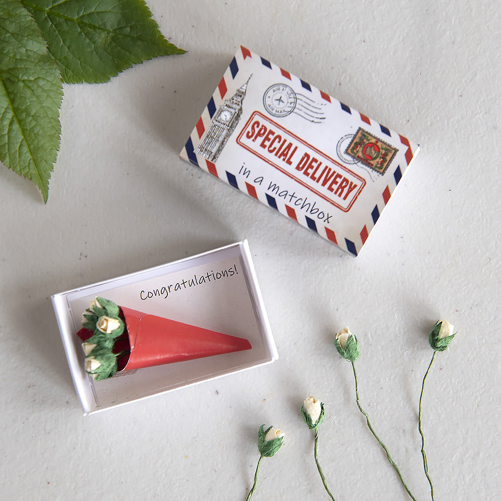 Special Delivery In A Matchbox - Congratulations