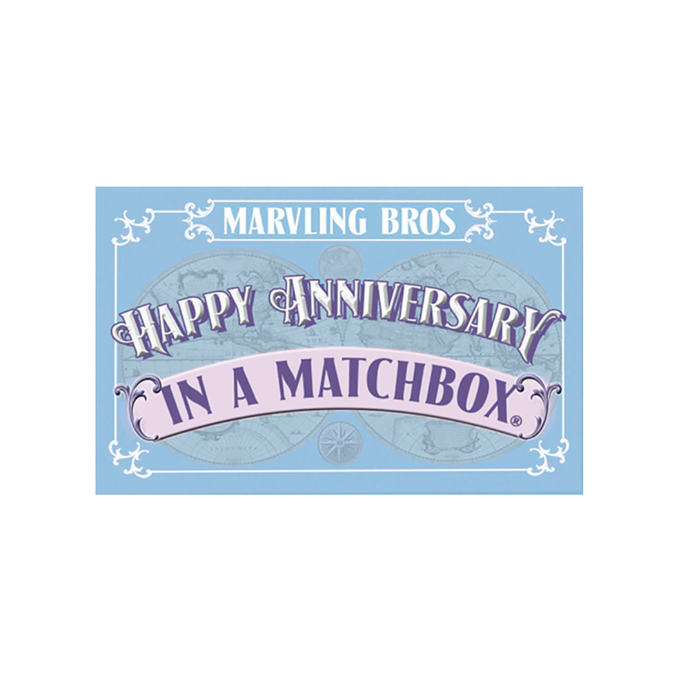 Marvling Bros Ltd Pearl In A Matchbox - Happy Anniversary