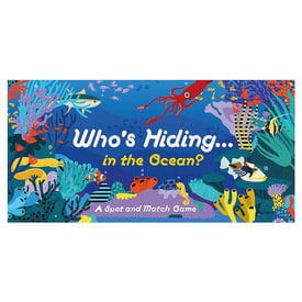 Chronicle Who's Hiding in the Ocean: A Spot and Match Game
