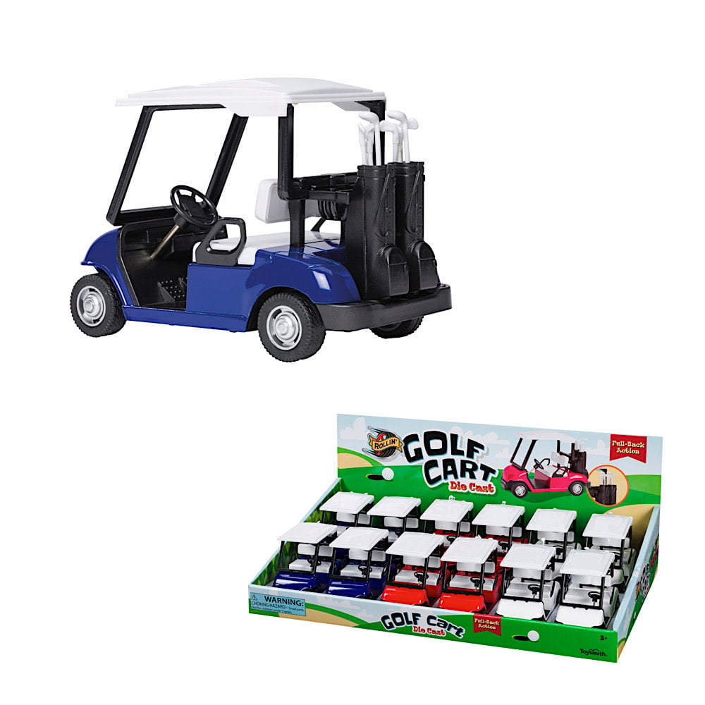 Toysmith Pull Back Golf Cart