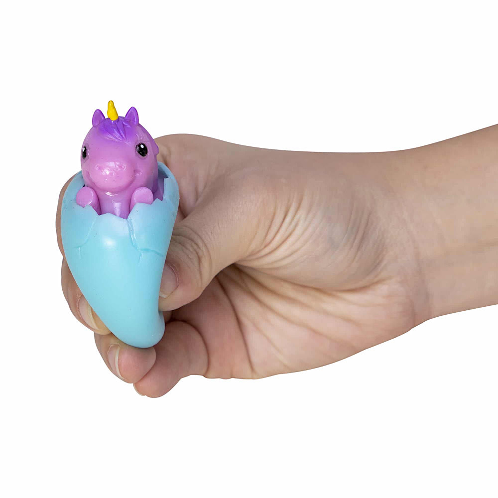 Schylling Unicorn Squeezy Peek Hatchers