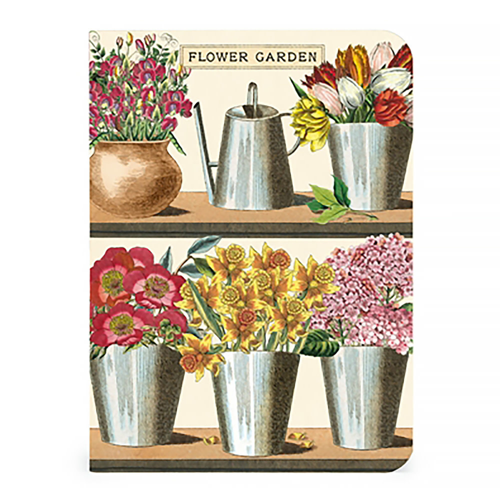 Cavallini Mini Notebooks - Gardening