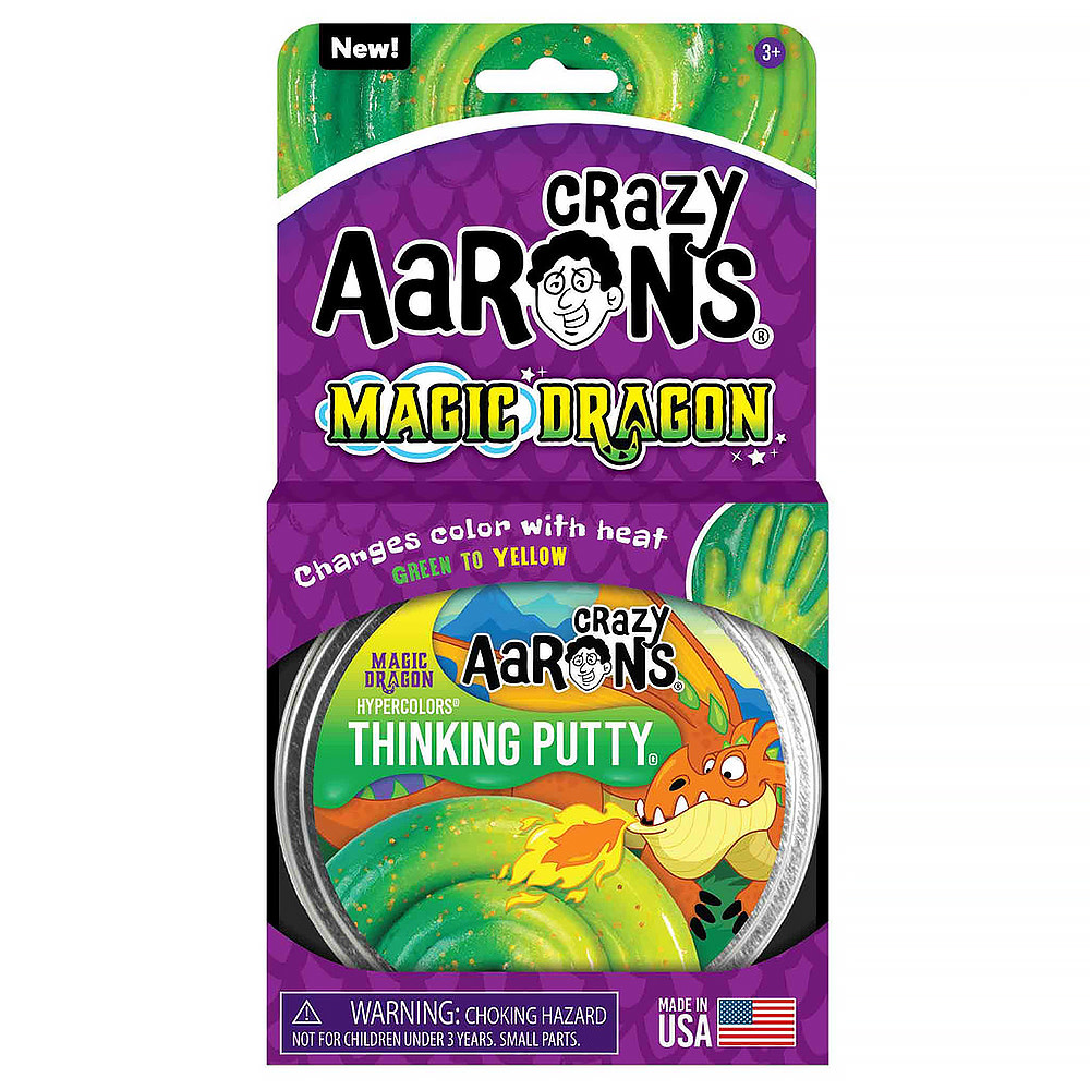 Crazy Aaron's Crazy Aaron's Thinking Putty - 4" - Magic Dragon