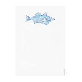 Sara Fitz Sara Fitz - Notepad - Blue Fish