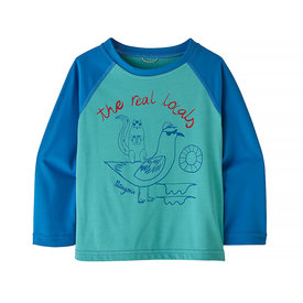 Patagonia Patagonia Baby Capilene Cool Daily Crew - Real Locals - Iggy Blue X-Dye