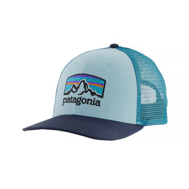 Patagonia Patagonia Trucker Hat - Fitz Roy Horizons - Fin Blue w/New Navy