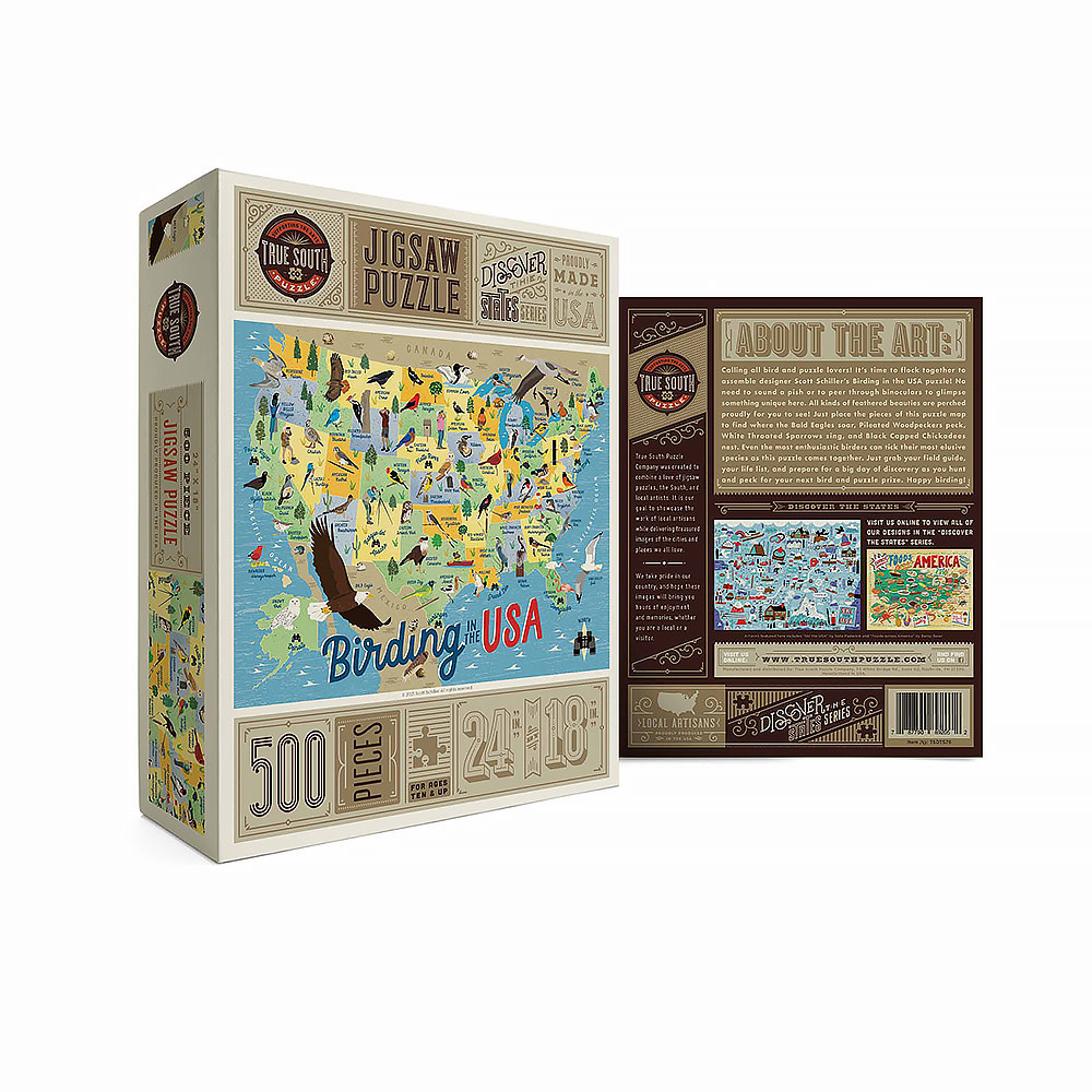 True South Puzzle True South Puzzle Birding in the USA - 500 Pieces