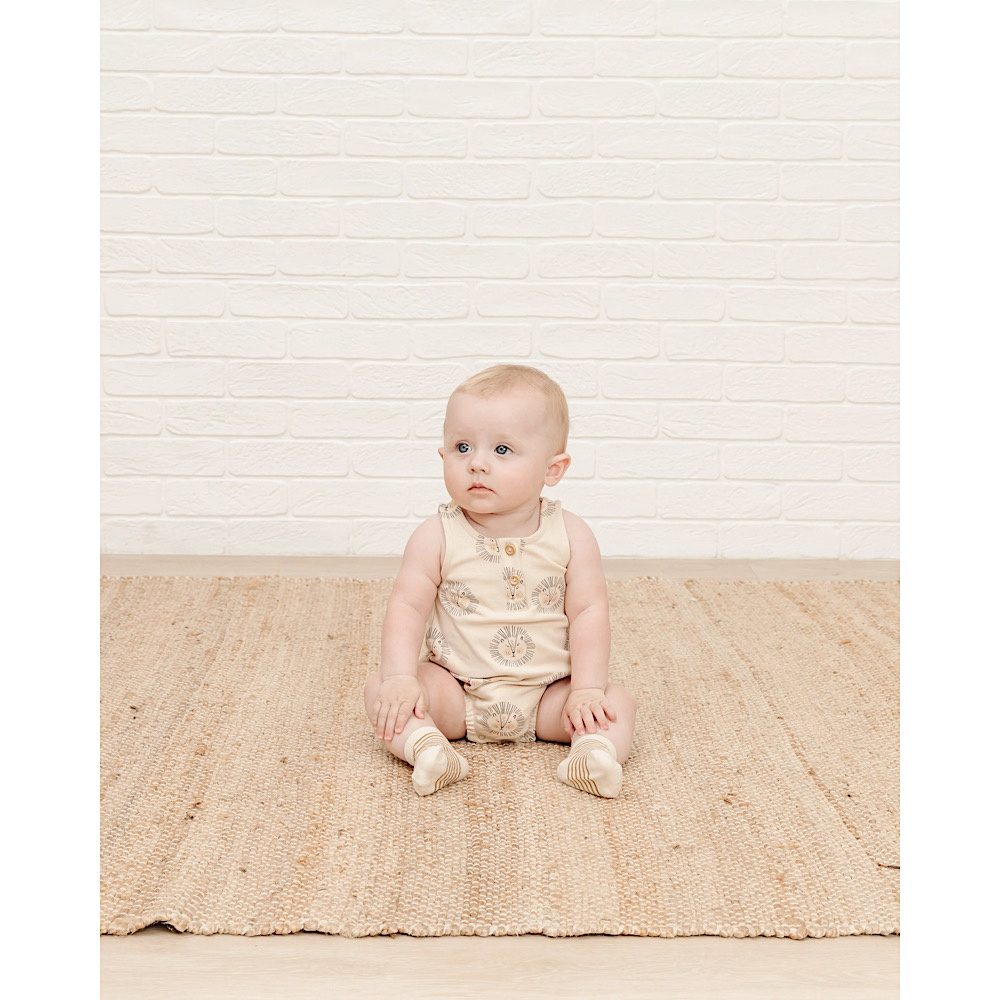 Quincy Mae Sleeveless Bubble - Lion Natural