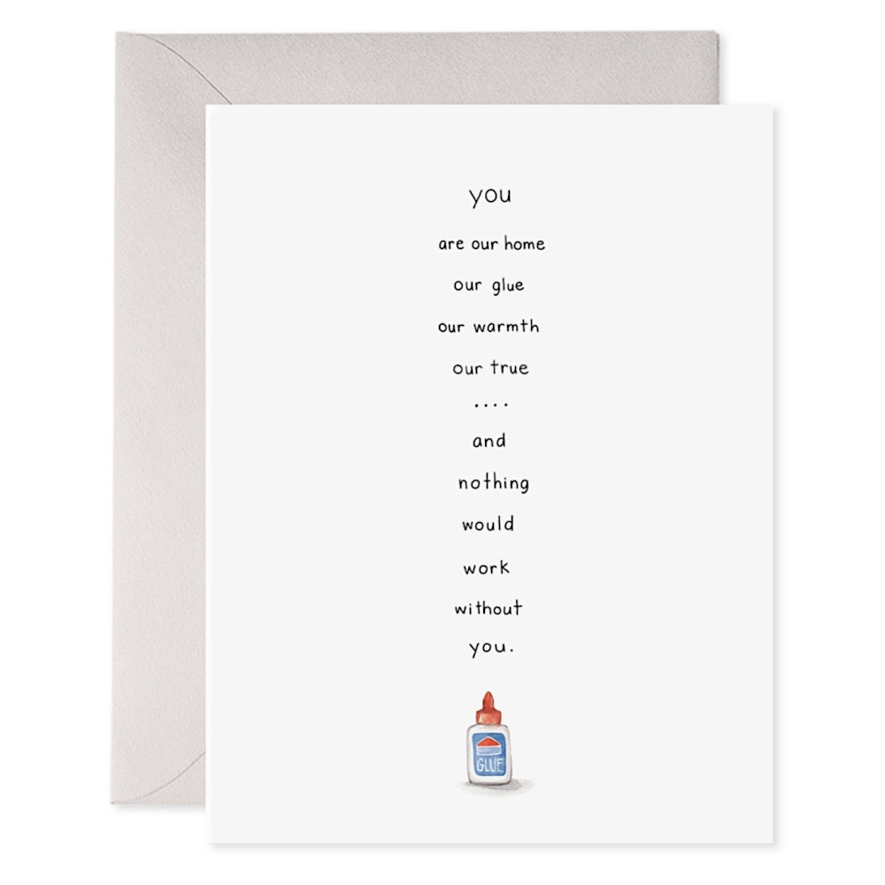 E. Frances Card - Glue Mothers Day