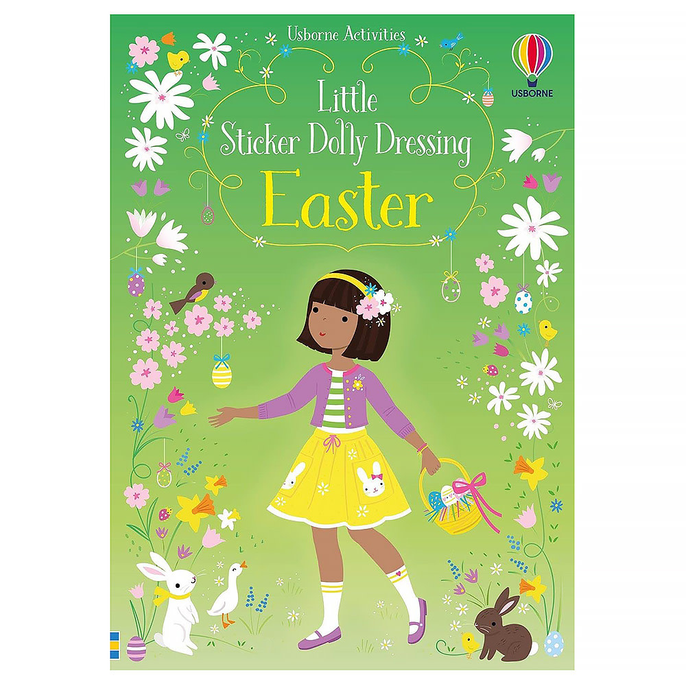 Usborne Little Sticker Dolly Dressing Activity Book - Easter