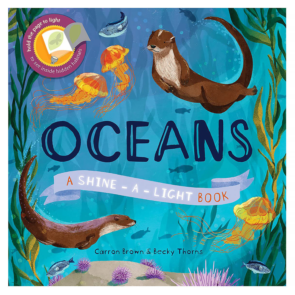 EDC Publishing Shine A Light - Oceans Hardcover Book