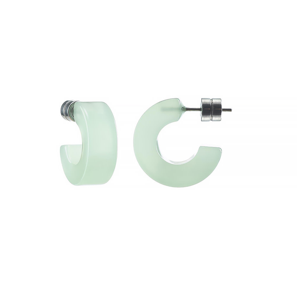 Machete Machete Muse Hoop Earrings - Sea Glass