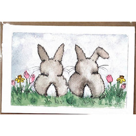 Cindy Shaughnessy Cindy Shaughnessy - Double Bunny Card
