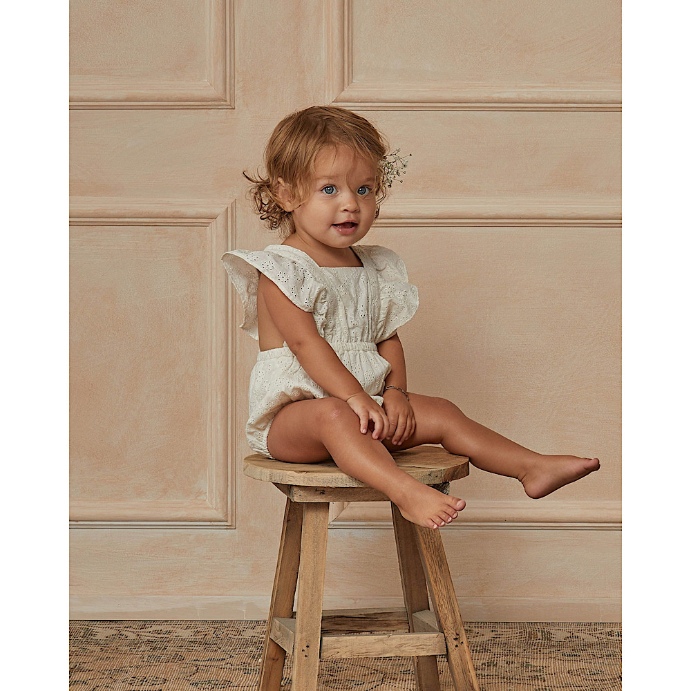 Noralee Lucy Romper - Ivory
