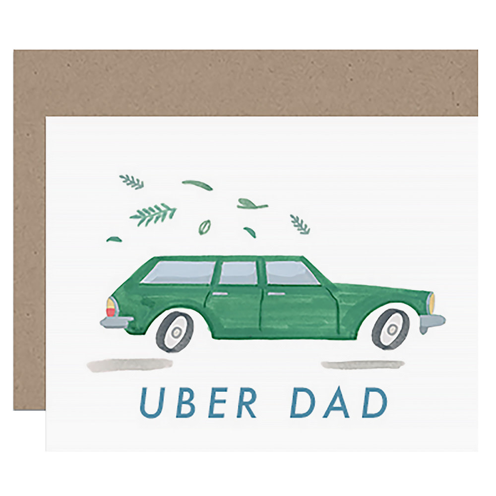 Dear Hancock Card - Uber Dad