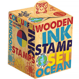 House of Marbles House of Marbles Wooden Stamp Set - Ocean