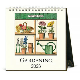 Cavallini Papers & Co., Inc. Cavallini Desk Calendar - Gardening 2023