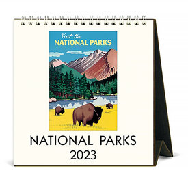 Cavallini Papers & Co., Inc. Cavallini Desk Calendar - National Parks 2023