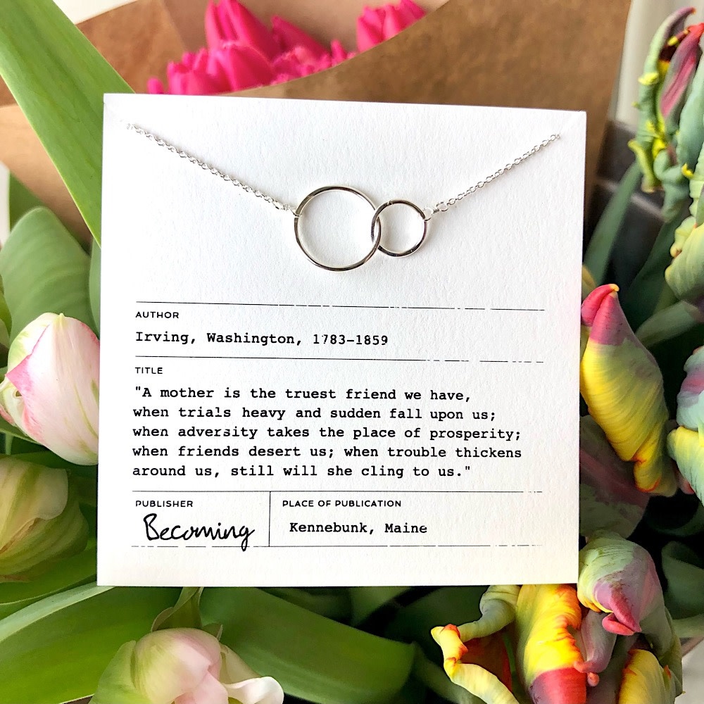 Becoming Jewelry - 16" Necklace - Mother - Sterling Silver