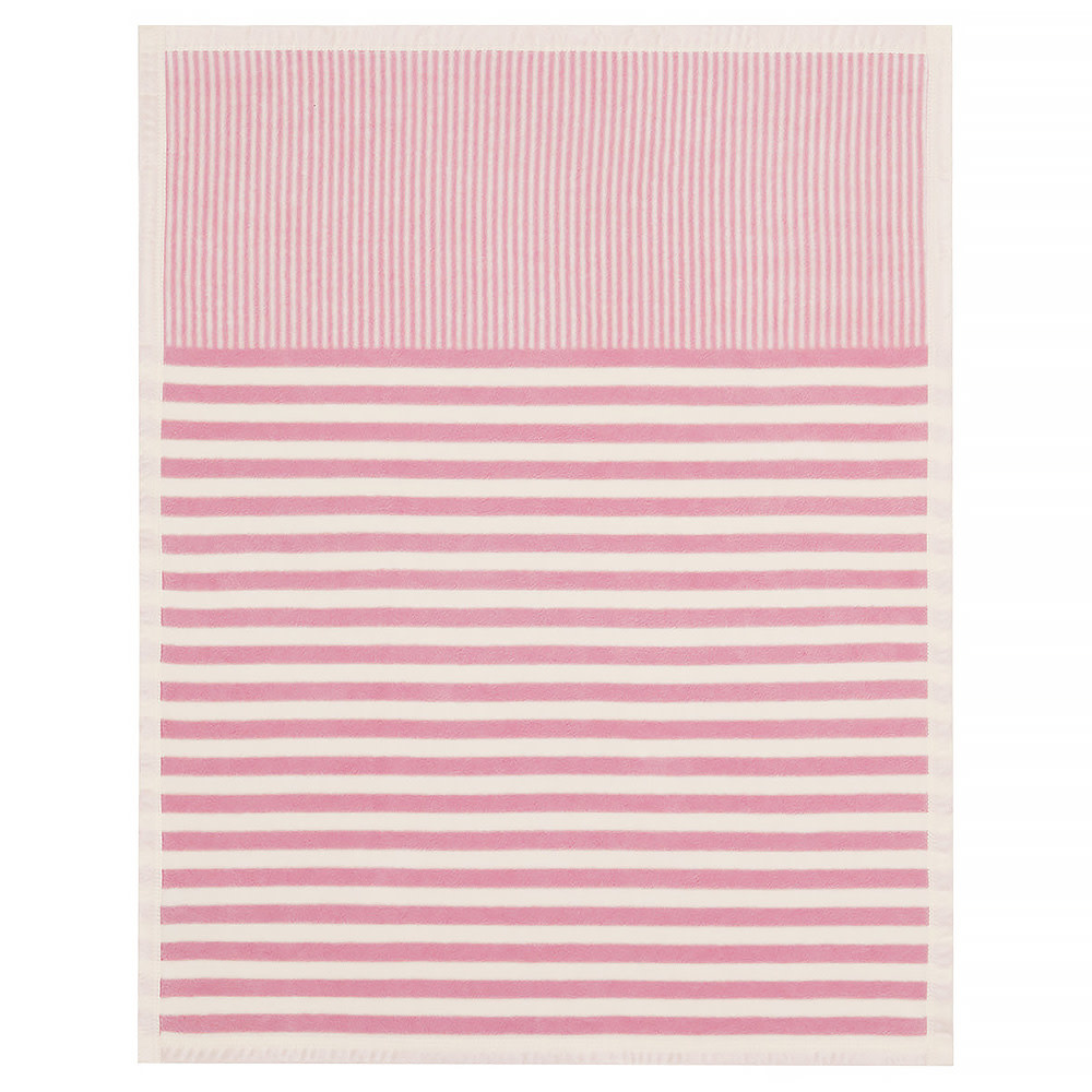 ChappyWrap Mini Blanket - Sweet Pea Stripe Blush