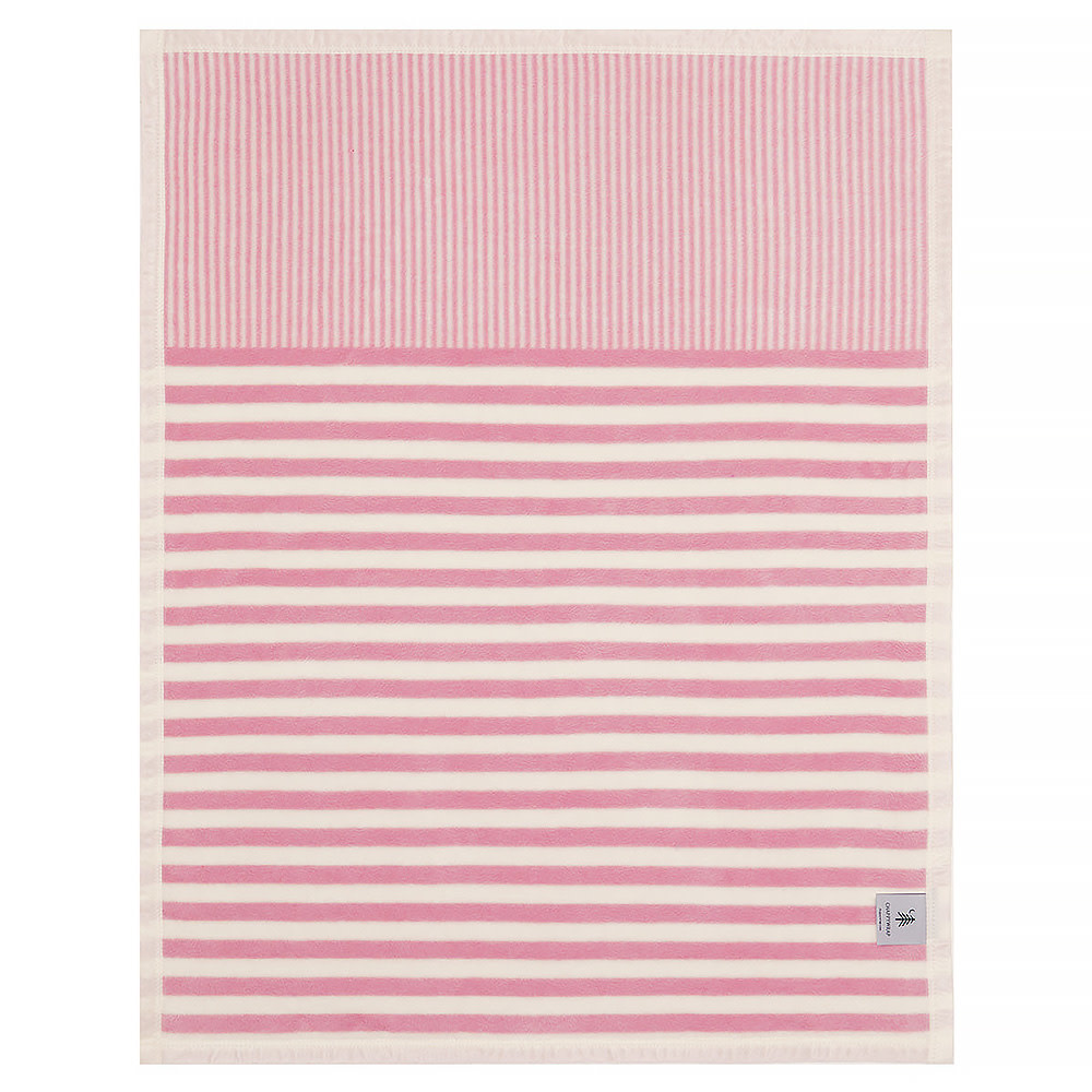 ChappyWrap Mini Blanket - Sweet Pea Stripe Blush