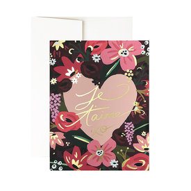 Idlewild Co. Idlewild Card - Je Taime Roses