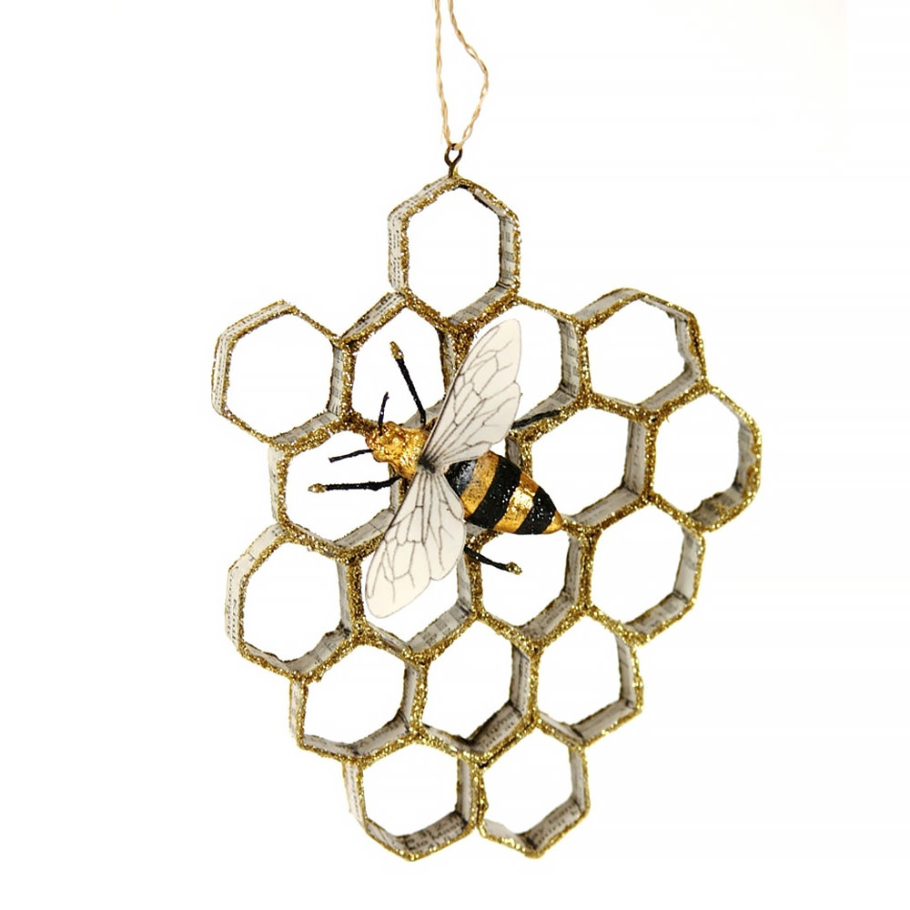 Cody Foster & Co Ornament - Paper Honeycomb