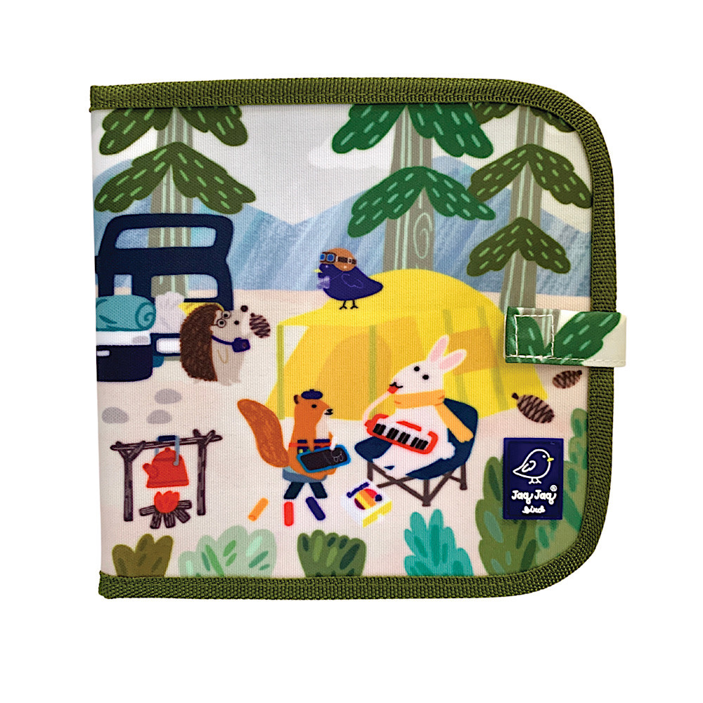 Jaq Jaq Bird Jaq Jaq Bird - Erasable Book - Camping