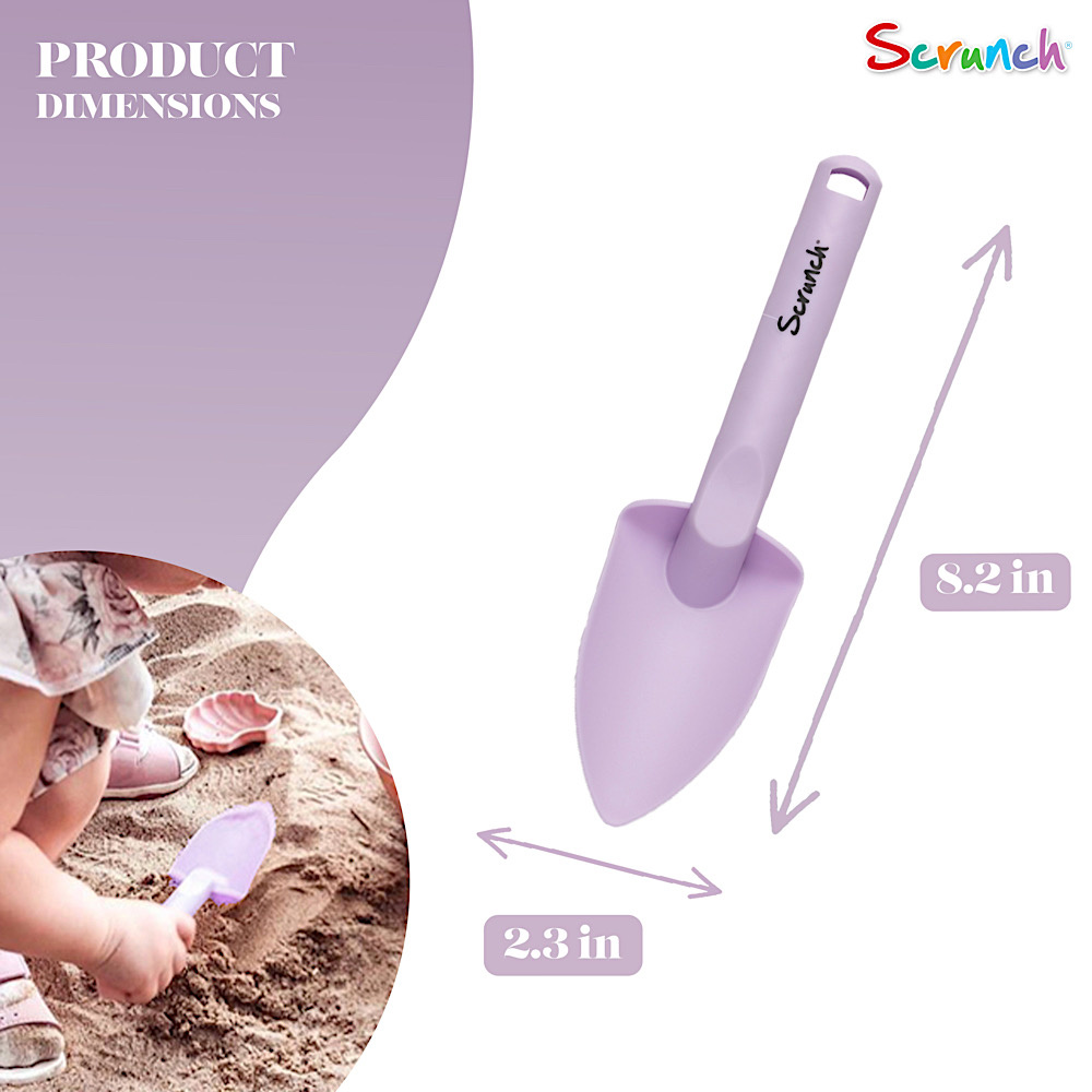 Scrunch Spade - Light Purple