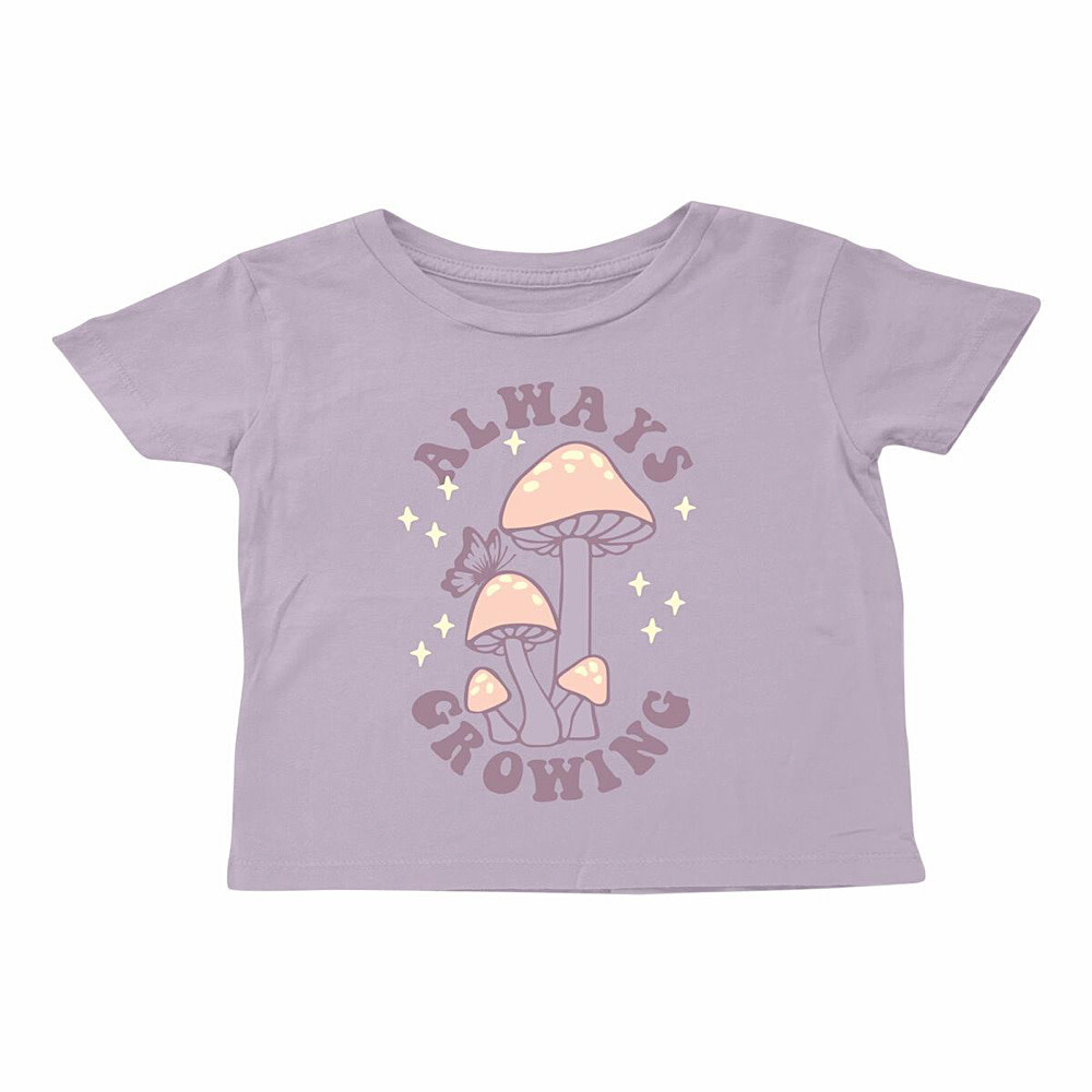 Tiny Whales Tiny Whales Always Growing Boxy Tee - Purple Haze
