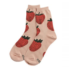 Baggu Baggu - Crew Socks - Strawberry