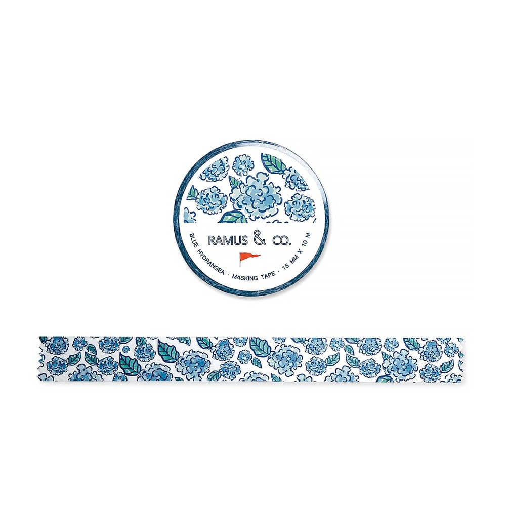 Ramus & Co Ramus & Co. Masking Tape - Blue Hydrangea
