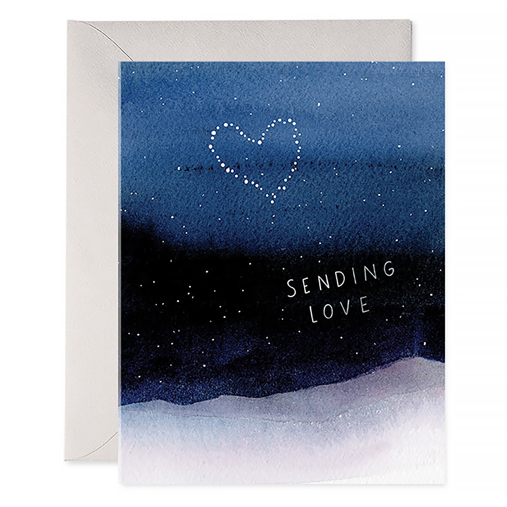 E Frances Paper E. Frances - Night Sky Sympathy Card