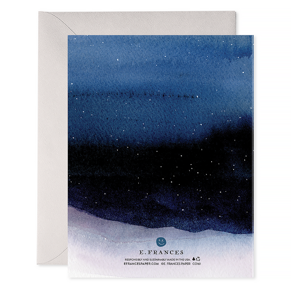 E. Frances - Night Sky Sympathy Card