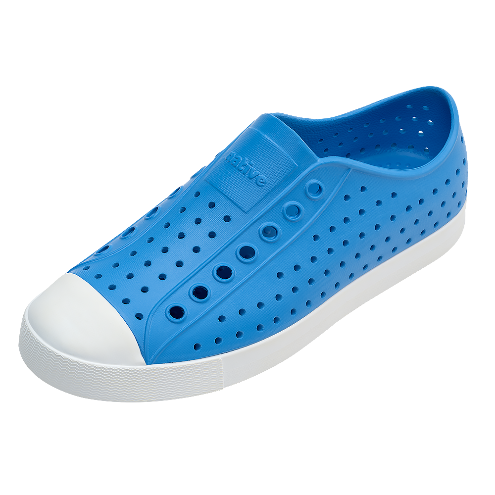 Native Shoes Jefferson Adult - Resting Blue/Shell White