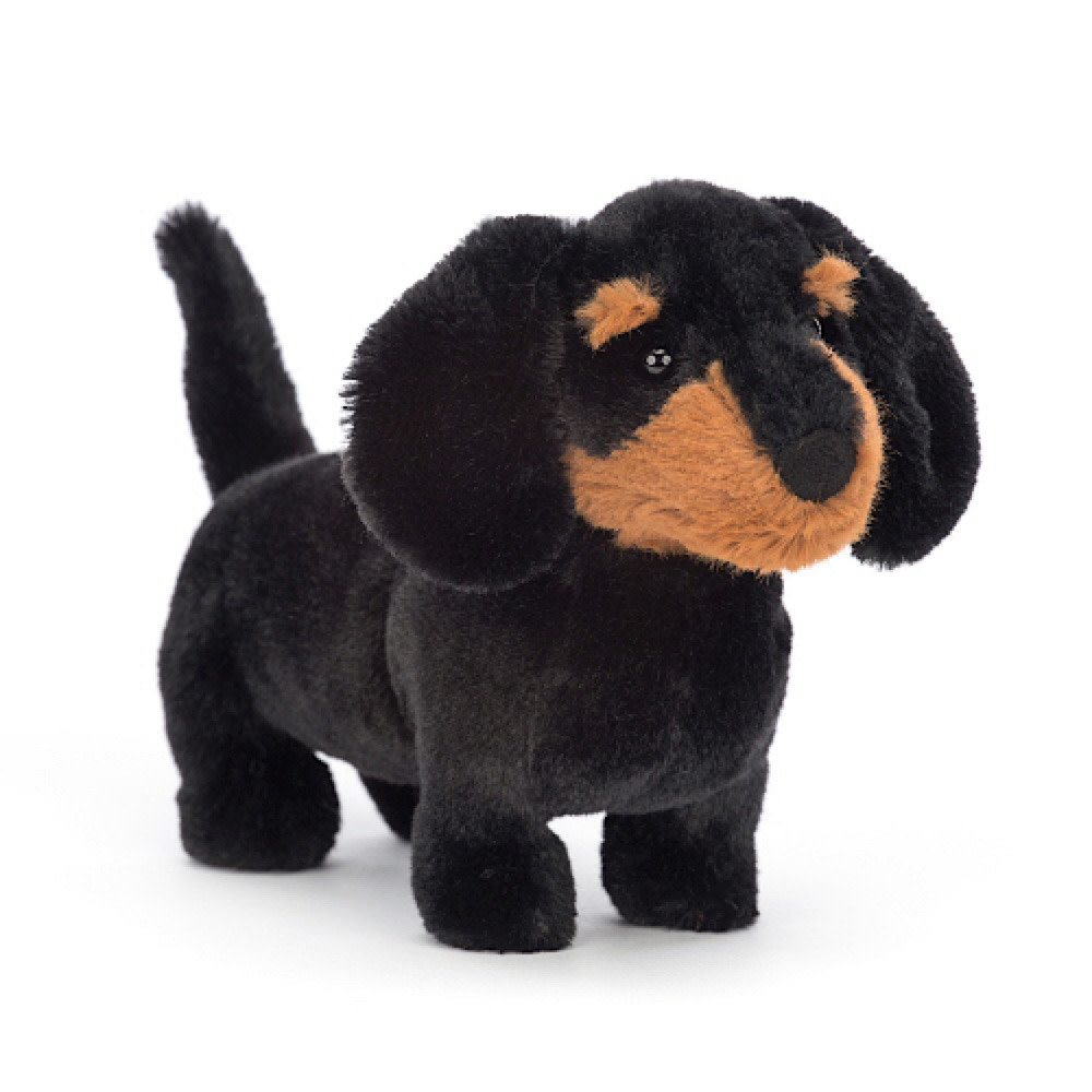 Jellycat Freddie Sausage Dog - Small - 7 inches