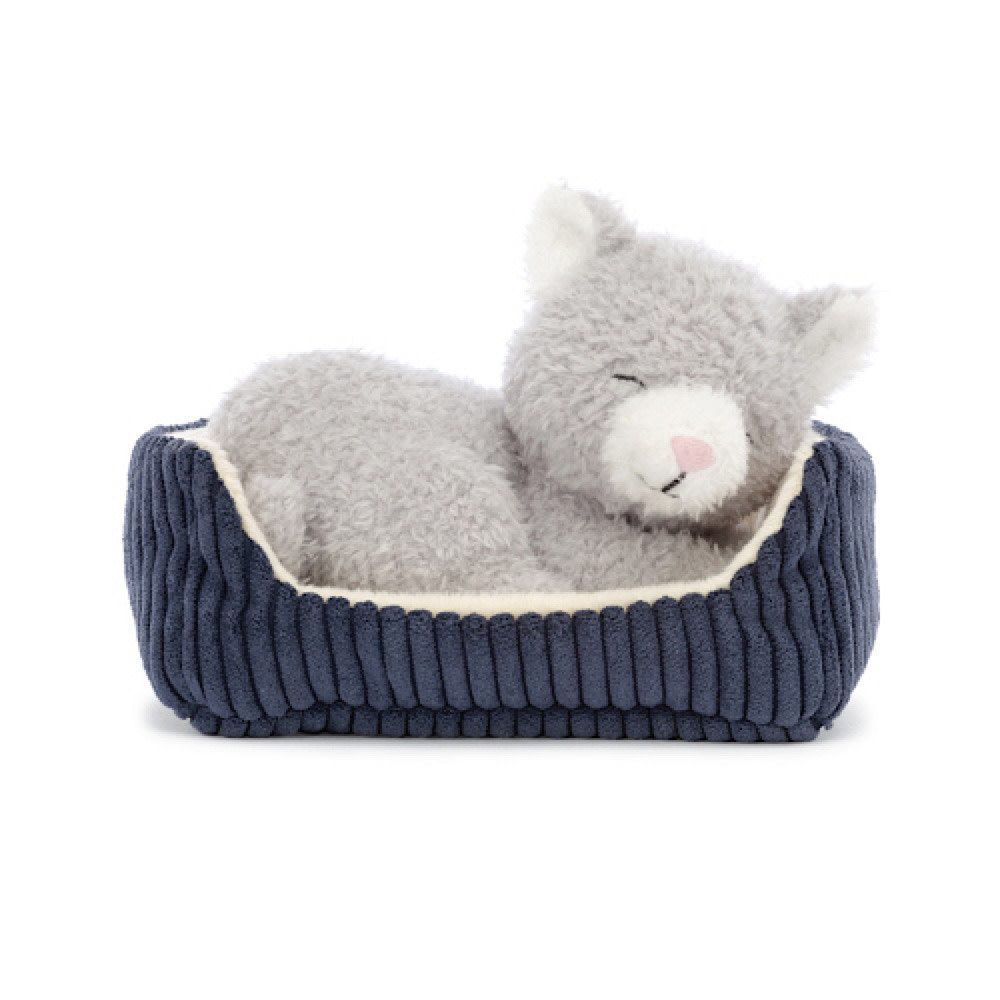 Jellycat Napping Nipper Cat - 4 Inches