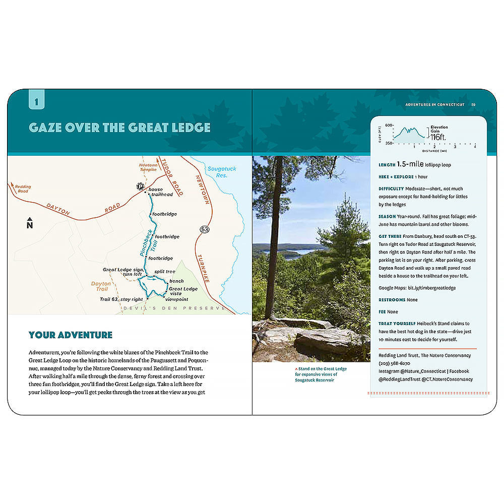 50 Hikes with Kids: New England Paperback Book